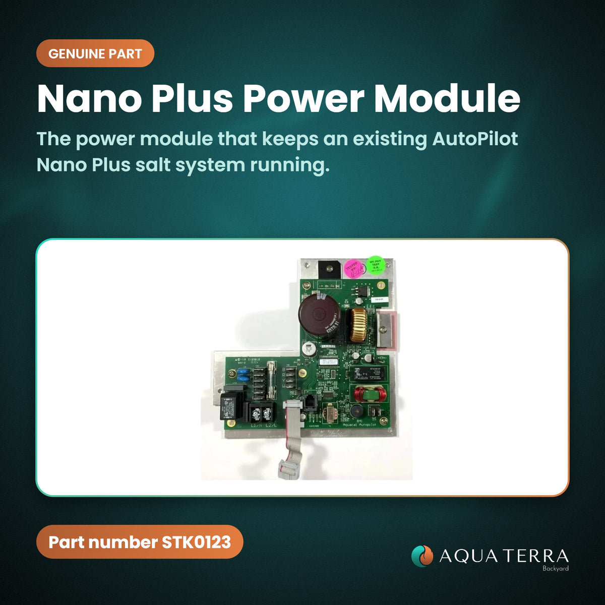 AutoPilot Nano Plus Power Module, STK0123 genuine part, what it does