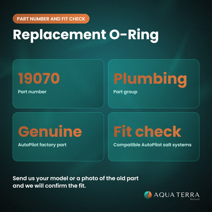 AutoPilot Replacement O-Ring, 19070 part number, rating and fit check