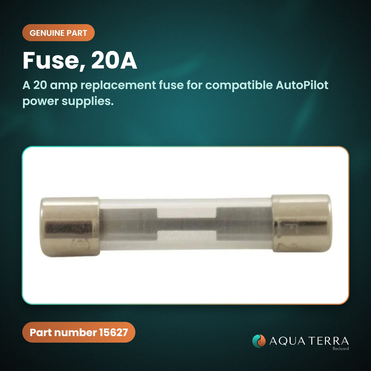 AutoPilot Fuse, 20A, 15627 genuine part, what it does