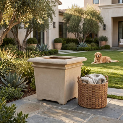 Anderson Teak Palace Square Planter