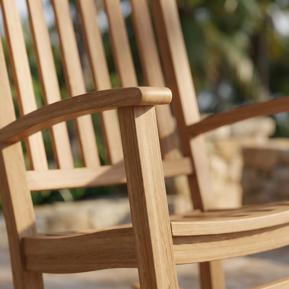 Anderson Teak Palm Beach Rocking Armchair