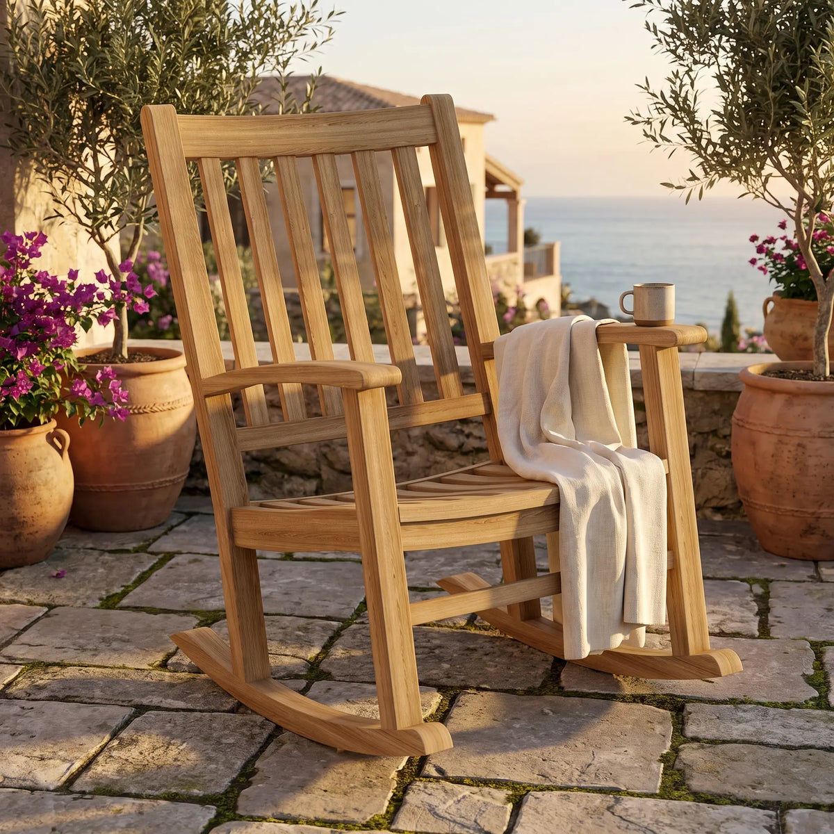 Anderson Teak Palm Beach Rocking Armchair