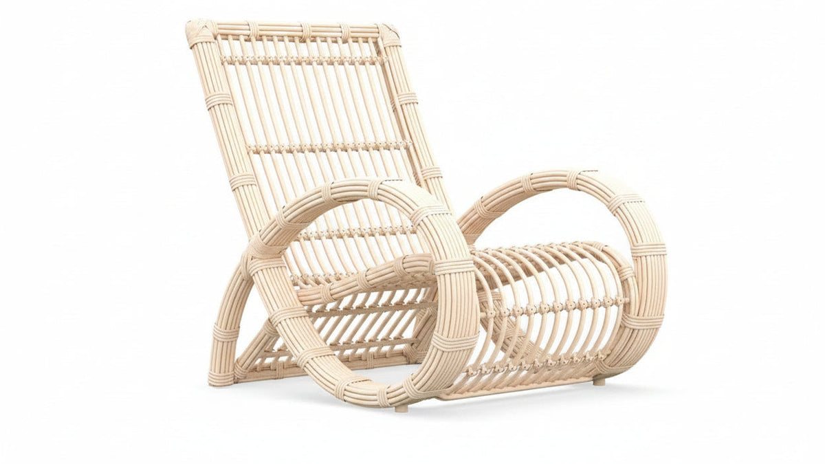Paloma Club Chair, Almond