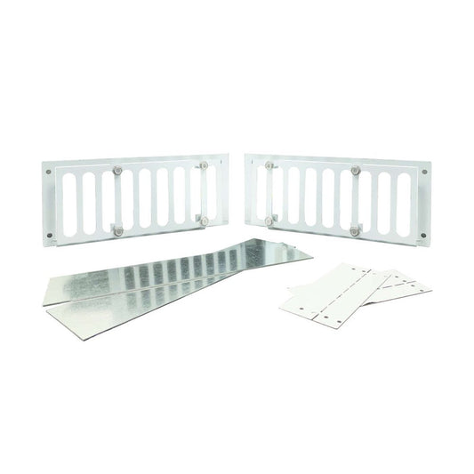 Firegear PAVER-VENT-4-LNTS stainless steel paver vent kit with lintel