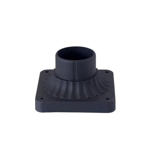 Everglow PEDBASE cast aluminum pedestal mount base
