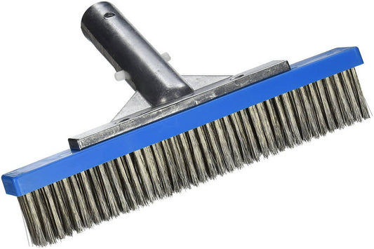 Pentair Wall Brush #709, 9 inch, Algae, Stainless Steel Bristle, model R111626
