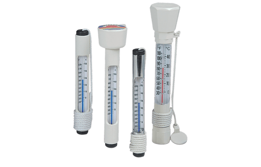 Pentair Tube Thermometer #130, Chrome, Brass, model R141086