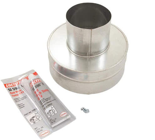 Pentair Metal Flue Collar Kit, 4 inch x 6 inch, model 77707-0076