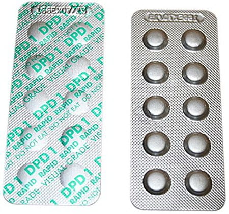 Pentair DPD Tablets, model R161576
