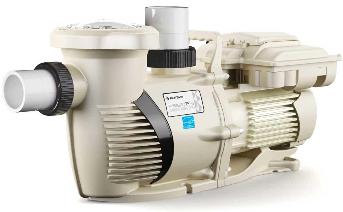 Pentair WhisperFlo XF VS 5 THP In-Ground Pump, Variable Speed