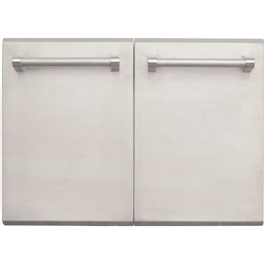 PGS Grilling Professional Masonry Doors, 30', Stainless Steel