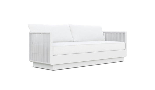 Porto 3 Seat Sofa in Pearl Gray