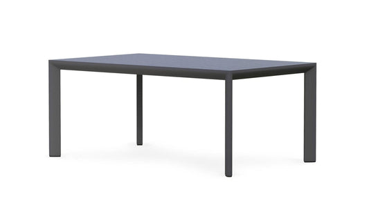 Porto Rectangular Dining Table in Charcoal