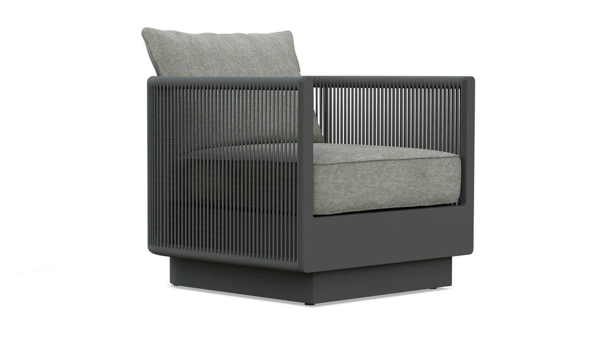 Porto Swivel Club Chair in Ash