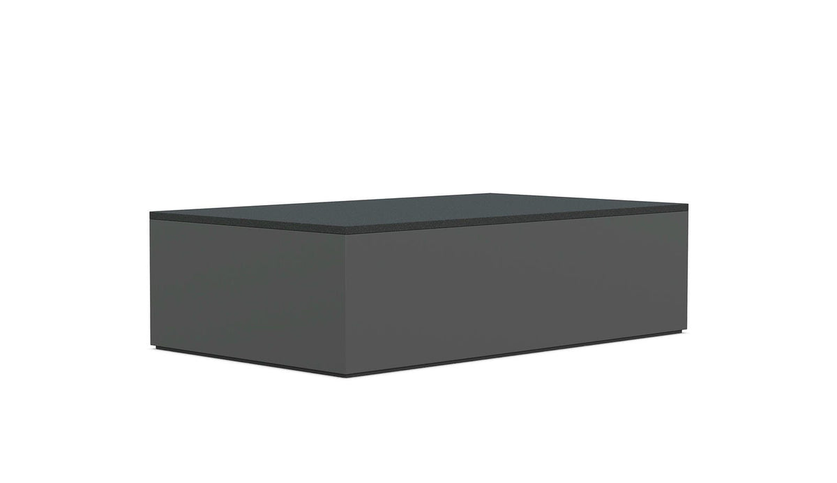 Porto Coffee Table in Honed Absolute Black Granite