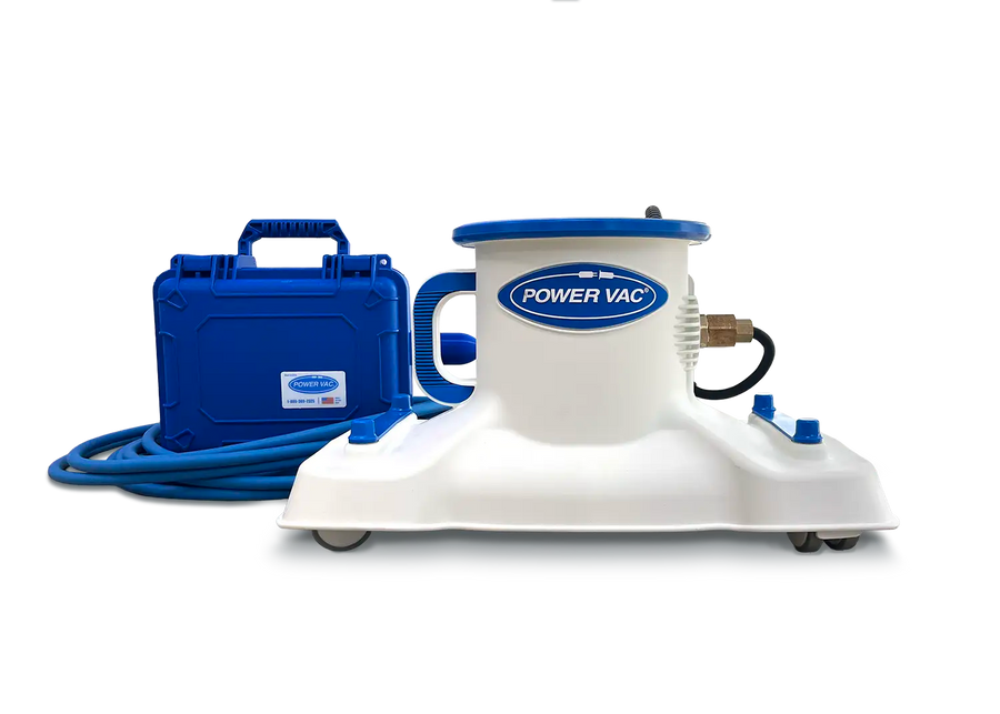 Power Vac PV3600 Portable Pool Vacuum, 20" Cleaning Path, 40' Cord | PV3600