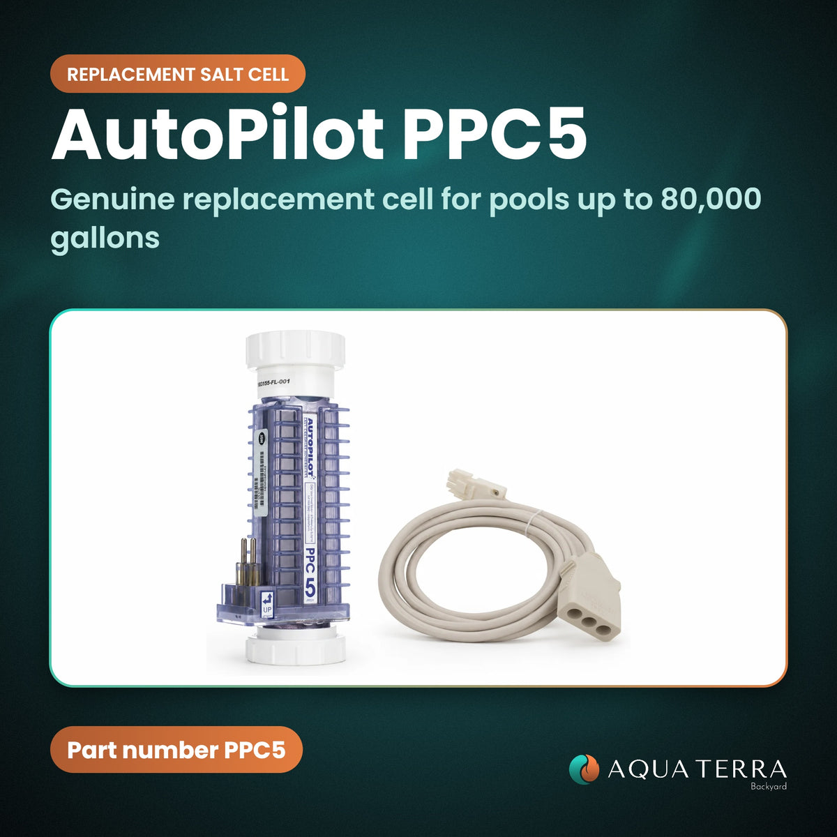 AutoPilot PPC5 replacement salt cell overview card