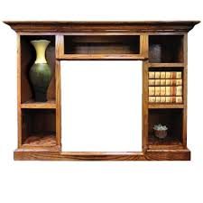 Buck Stove PA KDM1127PRES-DO dark oak Prestige Bookcase mantel