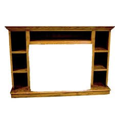 Buck Stove PA KDM1127PRES-LO light oak Prestige Bookcase mantel