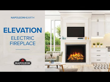 Napoleon Elevation Built-in Electric Fireplace