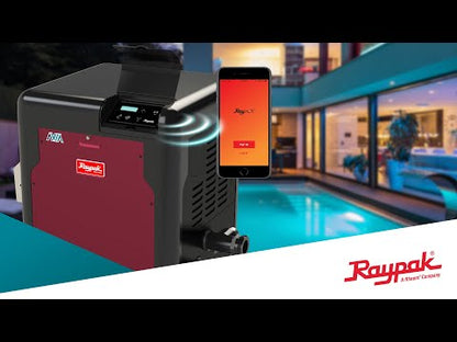 Raypak Avia P-R264A-EN-C 264k BTU Natural Gas Copper Pool Heater