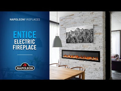 Napoleon Entice Wall-Hanging Electric Fireplace