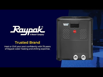 Raypak Crosswind V TWPH-5550EHT08 102k BTU Titanium Heat Pump