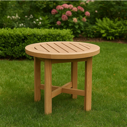 Anderson Teak Belford 20″ Round Side Table