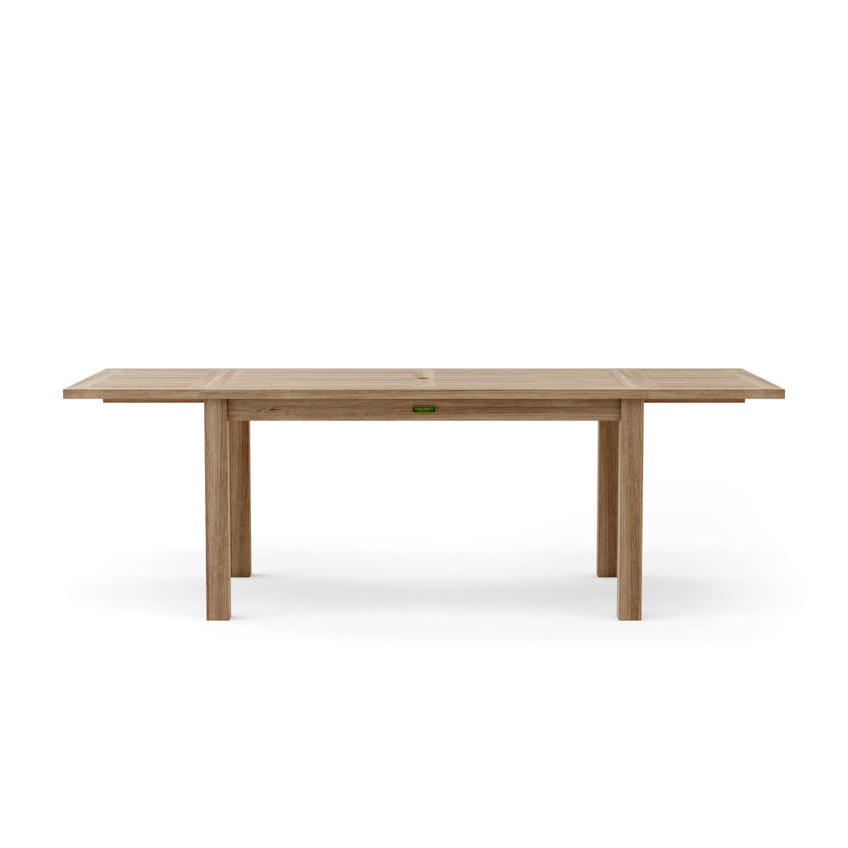 Anderson Teak Bahama 95" Rectangular Table w/ Double Leaf Extensions