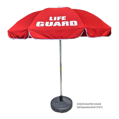 Kemp USA 7.5 ft GUARD Heavy-Duty Beach Umbrella with Aluminum Pole