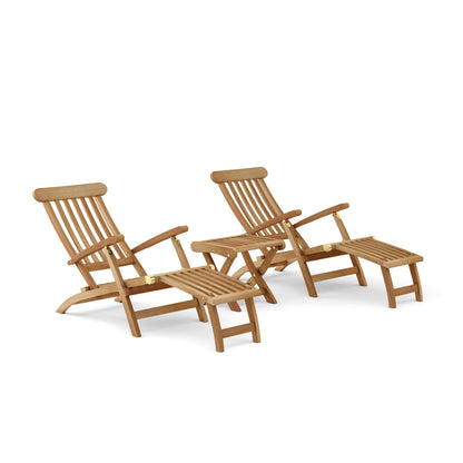 Anderson Teak Royal Steamer Katana 3-Piece Set