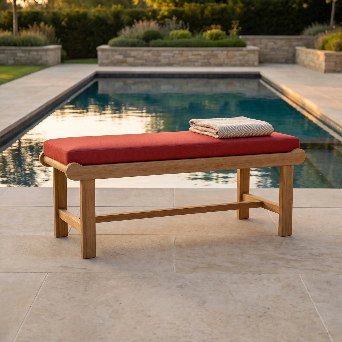 Anderson Teak Cushion for the Cambridge 2-Seater Backless Bench