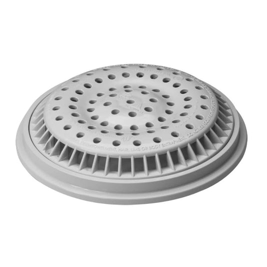 Waterway Plastics Anti-Vortex Drain Cover, Dark Gray, model 640-2319-DKG V