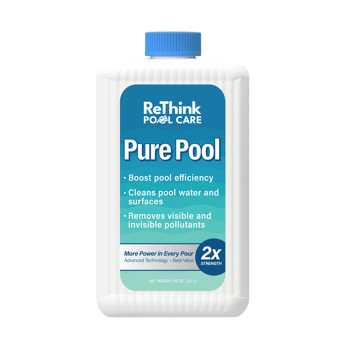 ReThink Pool Care Pure Pool weekly pool water cleaner treatment