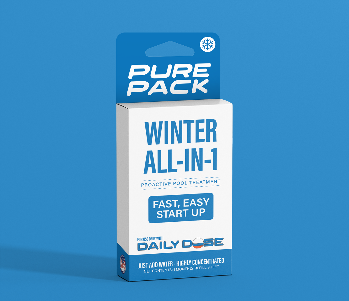ReThink Pool Care Winter All-In-1 pool closing treatment, Pure Pack