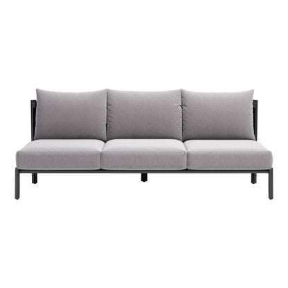 Horizon Outdoor Patio Sofa, Gray