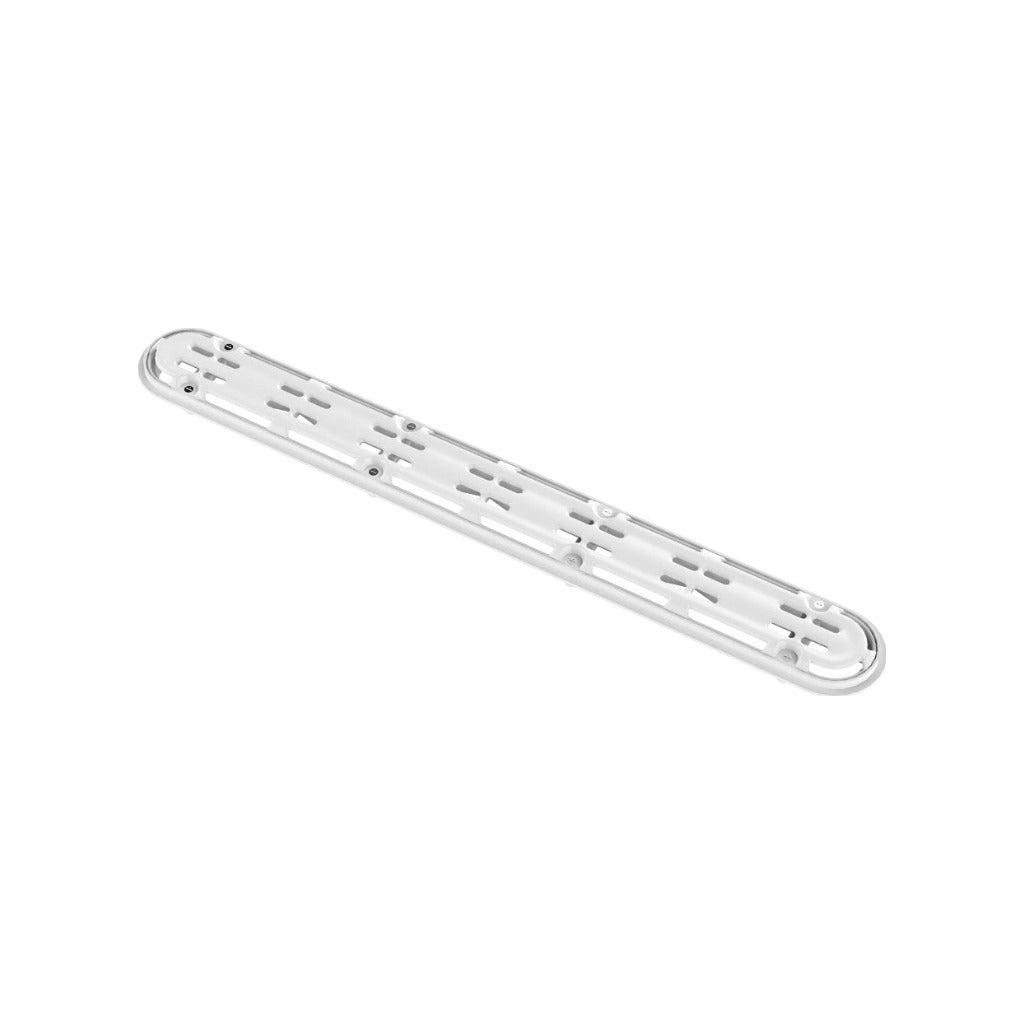AquaStar Anti-Vortex Drain Cover and Frame 32 White 32CDAVFR101