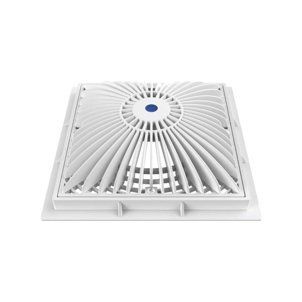 AquaStar Square MoFlo Suction Outlet Cover 9 White 9MF101