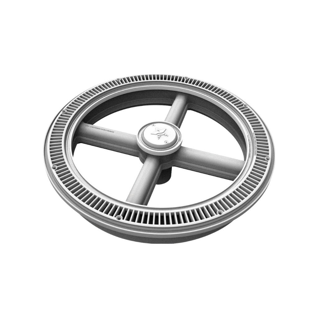 AquaStar Full Circle Grate White FC20101