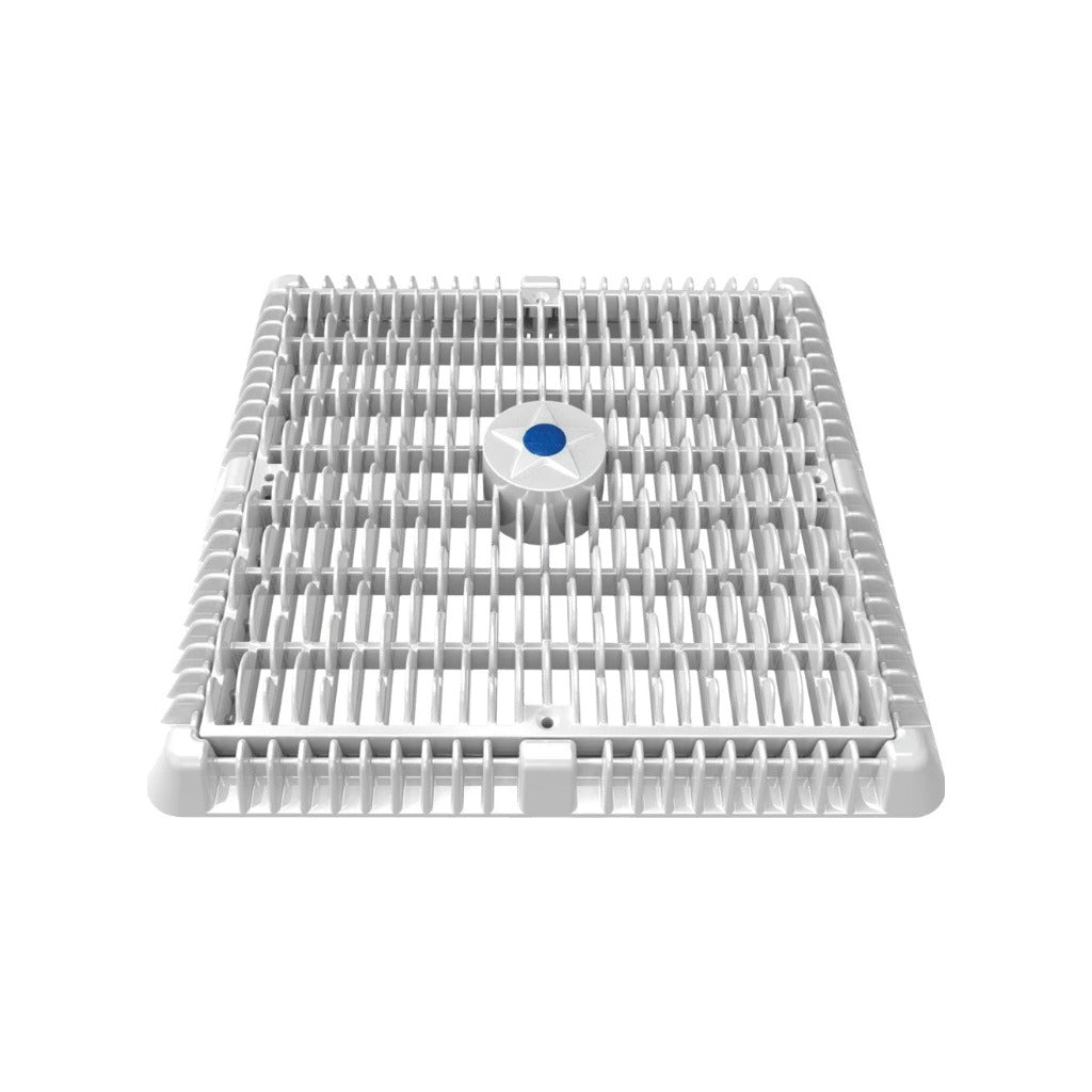 AquaStar Wave Suction Cover 12 Vented Riser Ring WAV12WR101