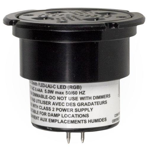 S.R. Smith LED Light, 5W RGB, 12VAC, Replacement, model FLED-LAU-C-R