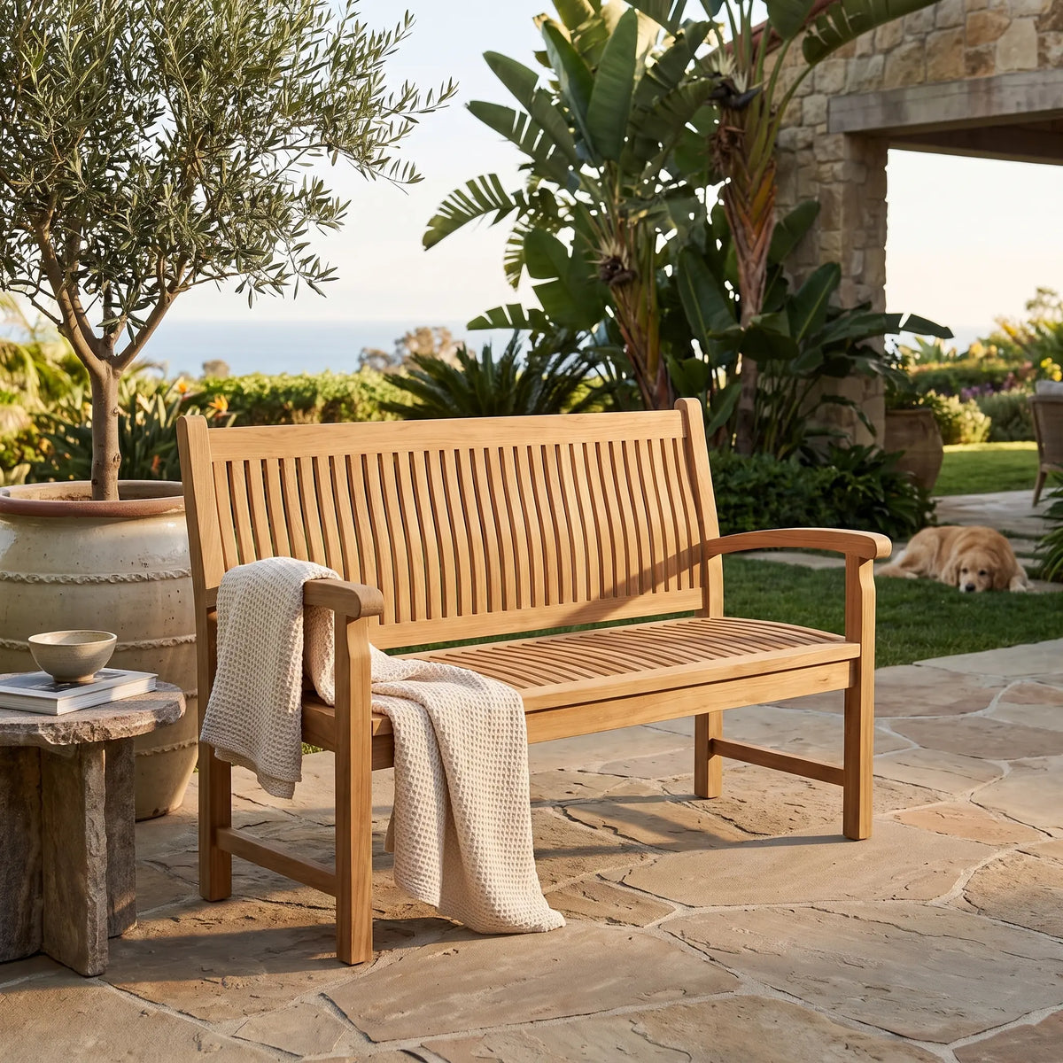 Anderson Teak Sahara 2-Seater Bench