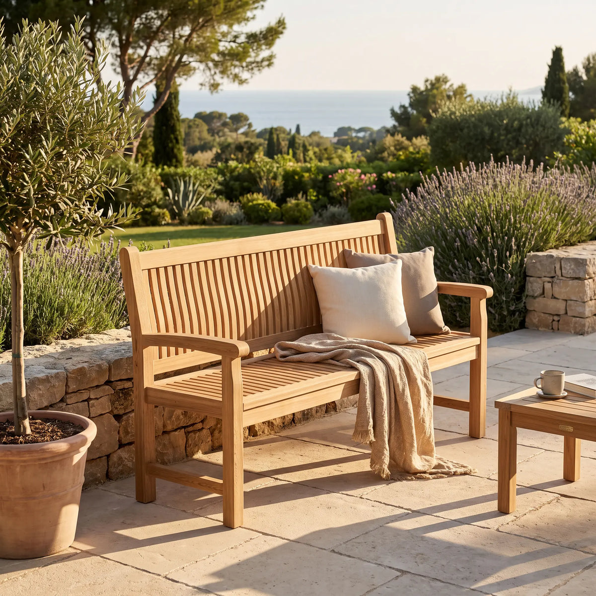 Anderson Teak Sahara 3-Seater Bench
