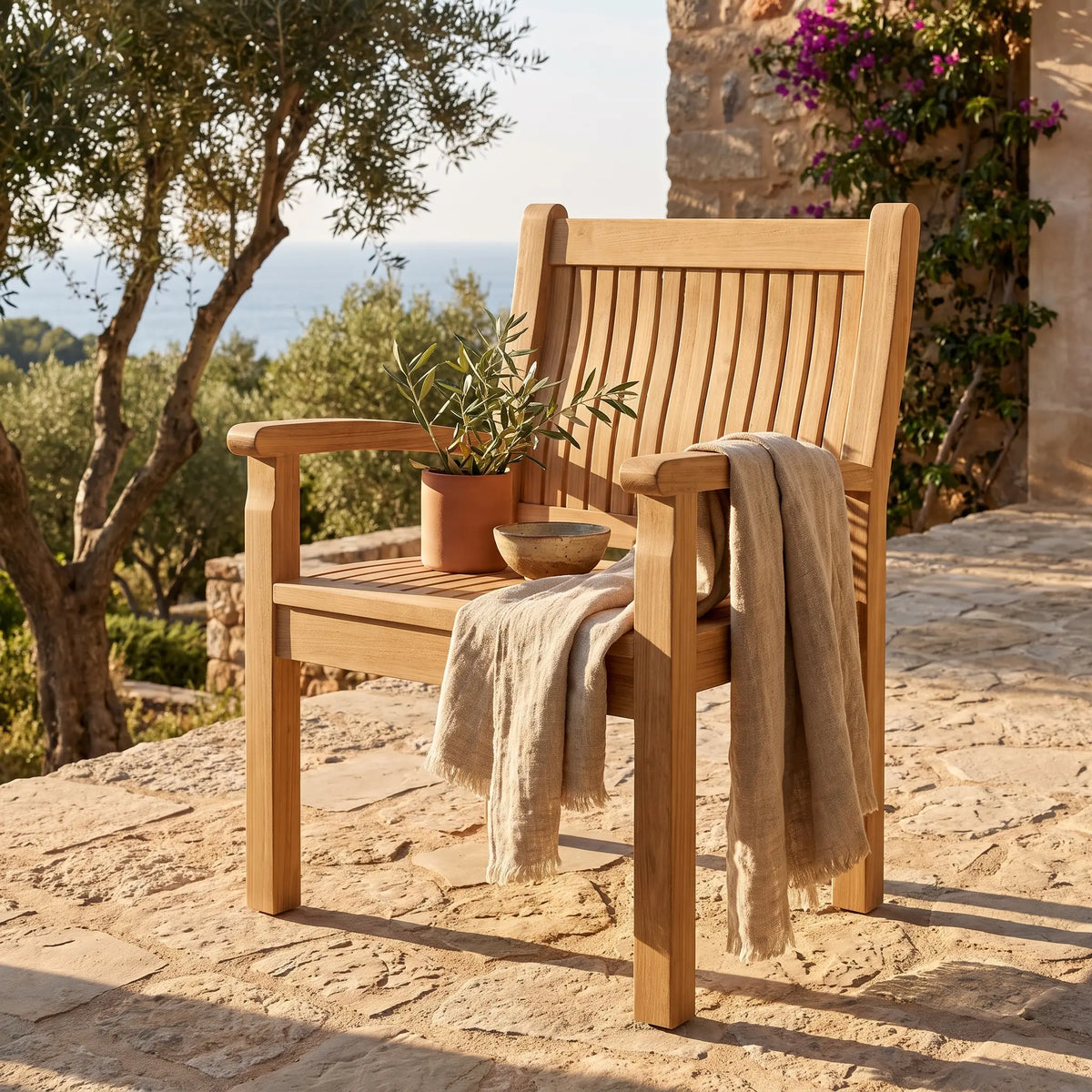 Anderson Teak Sahara Dining Armchair