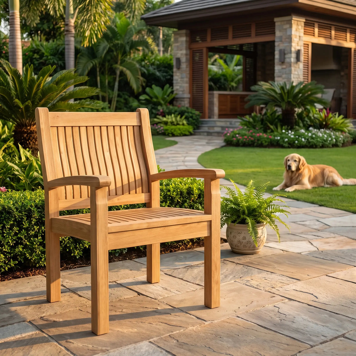 Anderson Teak Sahara Dining Armchair