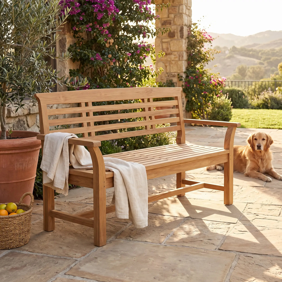 Anderson Teak Sakura 2-seater Bench