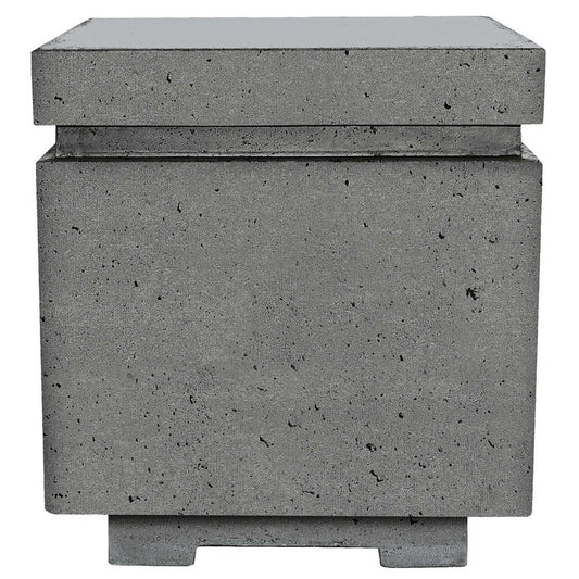 Firegear Sanctuary Propane Tank Enclosure, GFRC Concrete, Slate | SANCTUARY-LPTE-SL