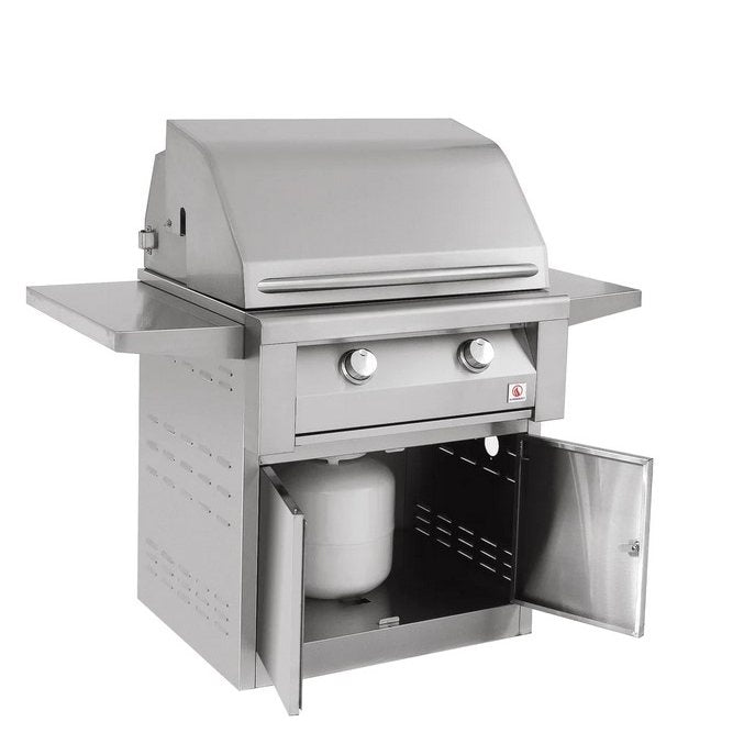 Summerset SBG30-PED pedestal cart for 30-inch Resort Grill