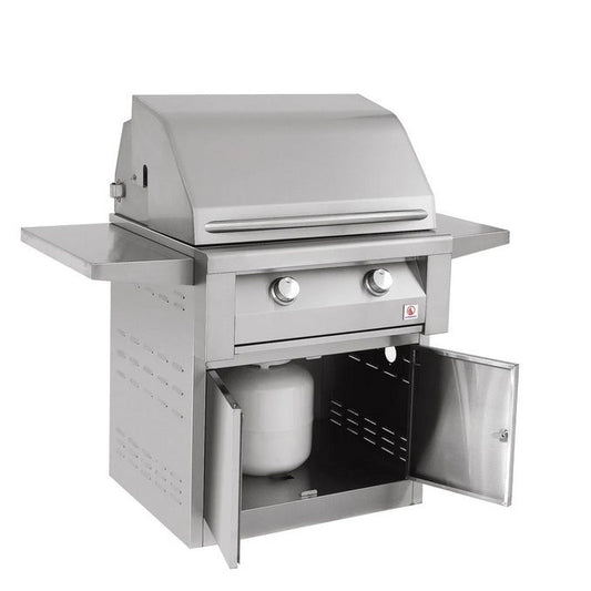 Summerset SBG30-PED pedestal cart for 30-inch Resort Grill