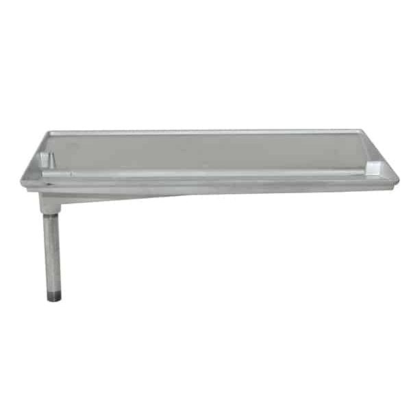 Phoenix Grills cast aluminum drip tray with drain pipe